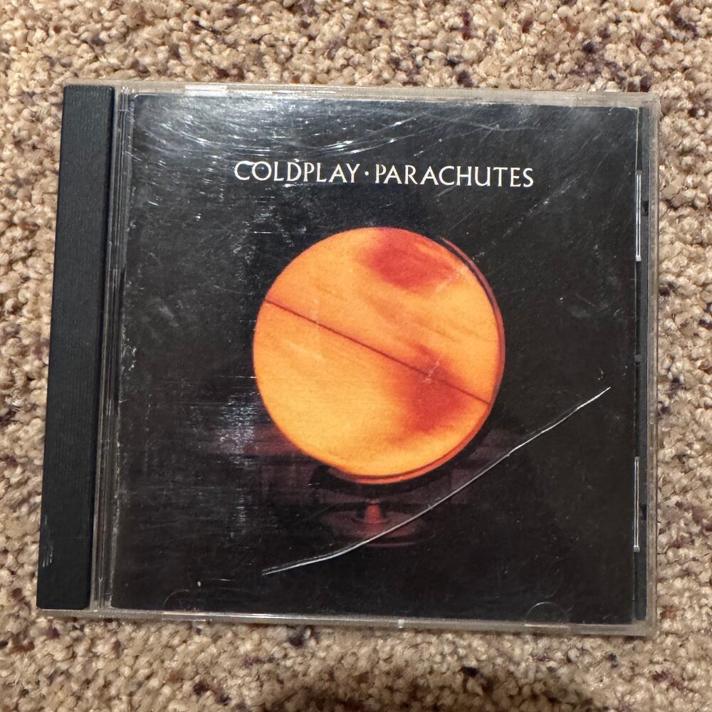 Coldplay Parachutes 2000 Post Rock CD – Tested – Scratches on Disc – Plays Fine